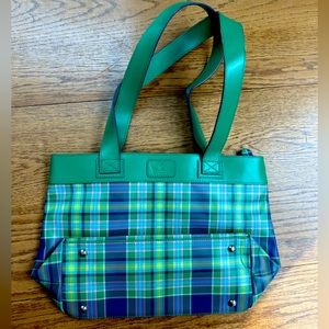 Baekgaard plaid purse